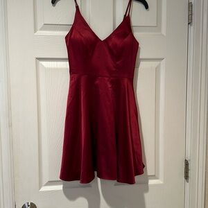 Wine dress